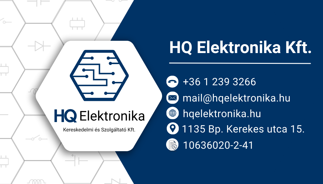 HQ Elektronika cégkártya